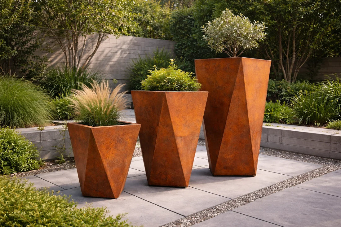 Geometric Planters: Modern Design for Contemporary Outdoor Spaces