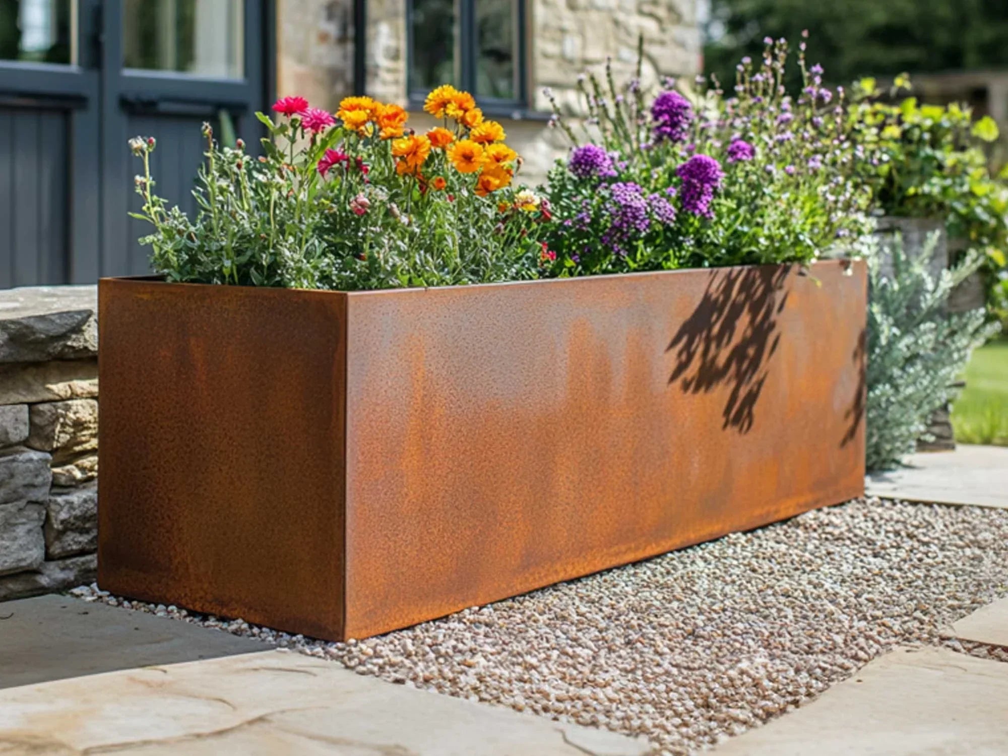 Corten Steel Planters